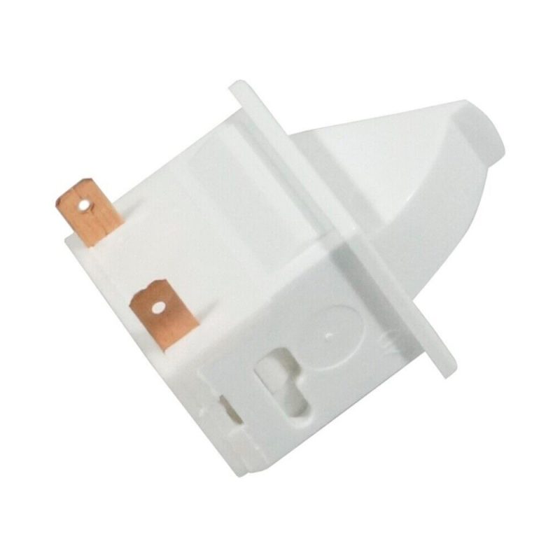 INTERRUPTOR 2 PATILLAS RECTAG BLANCO