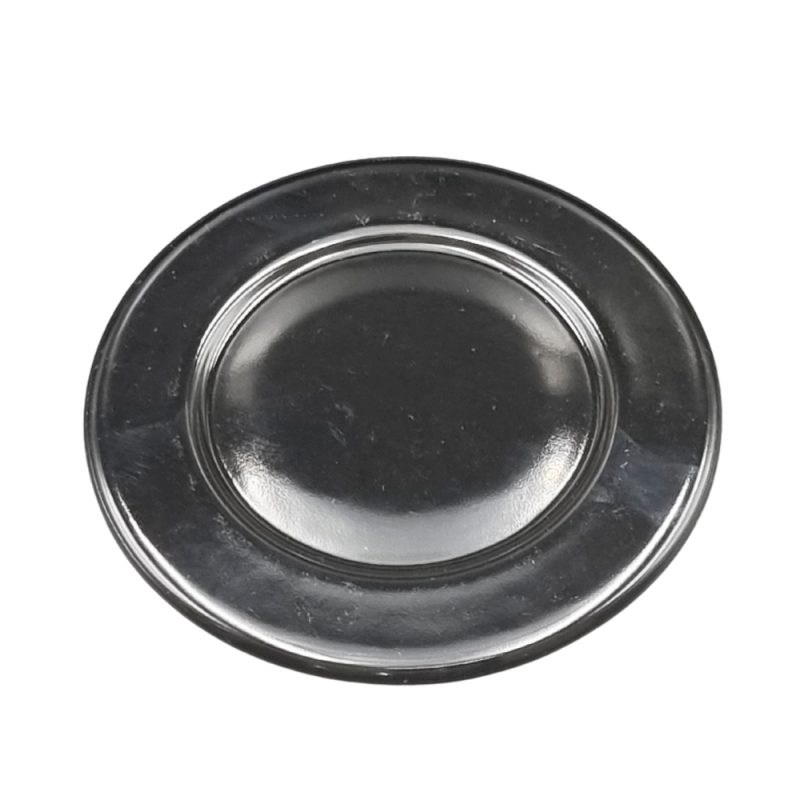 TAPA 2 MM ESMALTADA NEGRA