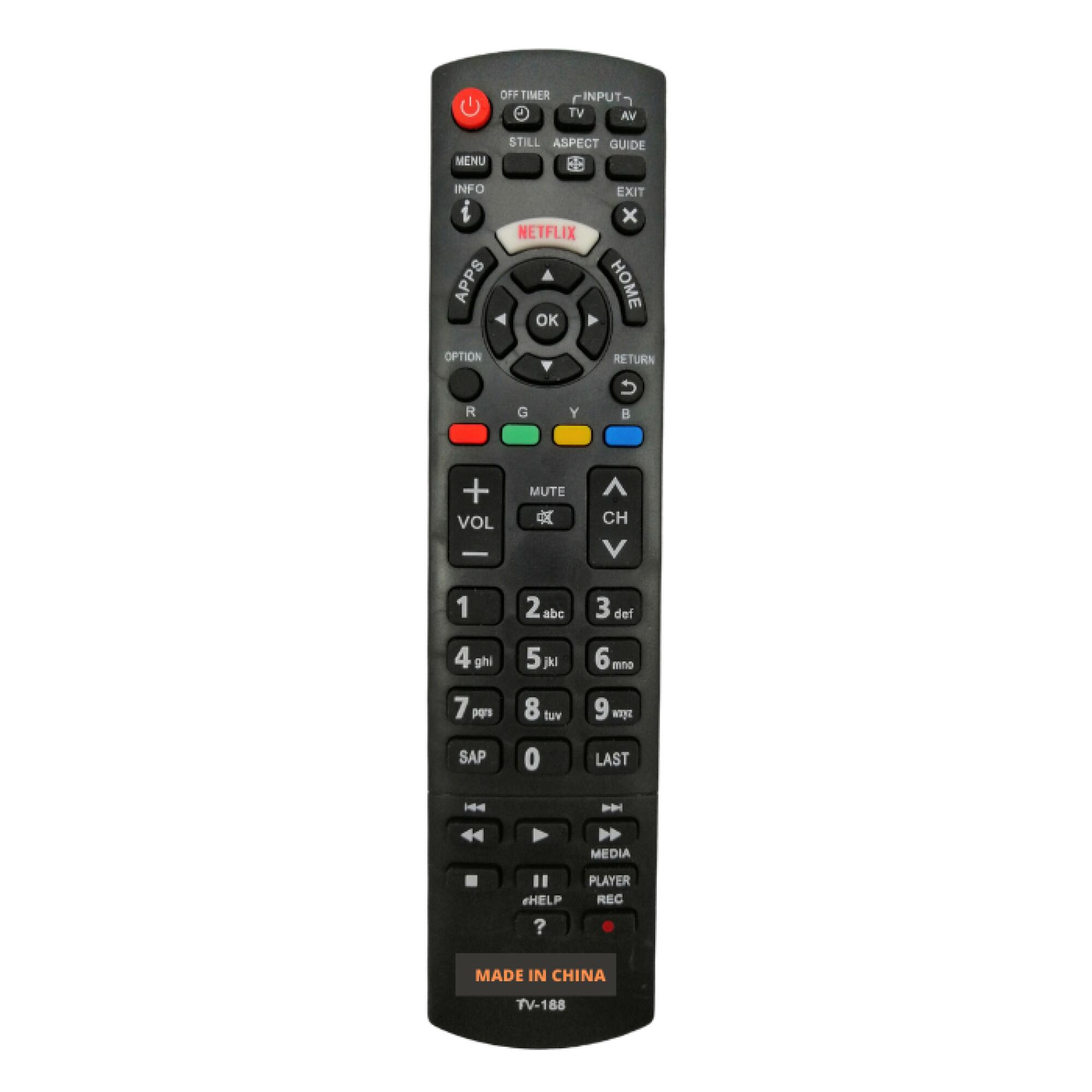 CONTROL TV PANASONIC TV-188 – NEO Repuestos y Servicios – Costa Rica